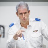 Christian Varone, commandant de la Police cantonale valaisanne, fait valoir son droit à la retraite pour la fin de l'année (Archives). KEYSTONE/VALENTIN FLAURAUD